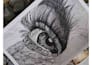 draw a hyper realistic graphite and charcoal portrait from your photo